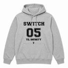 Switch 05 Til Infinity Heavyweight Hoody- Heather Grey - Switch Skate & Snow