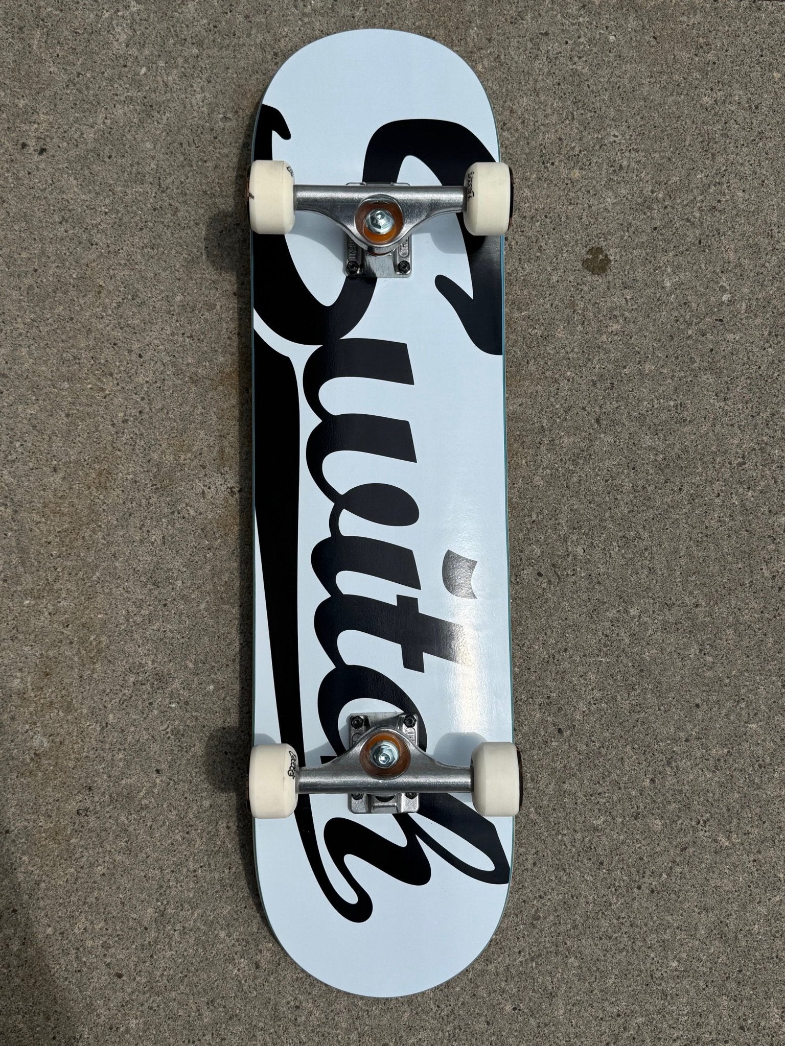 Switch Baseball Logo Complete Deck - 8.0 - White - Switch Skate & Snow