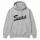 Switch Baseball Script Heavyweight Hoody - Heather Grey - Switch Skate & Snow