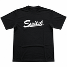 Switch Baseball Script Heavyweight T-Shirt - Black - Switch Skate & Snow