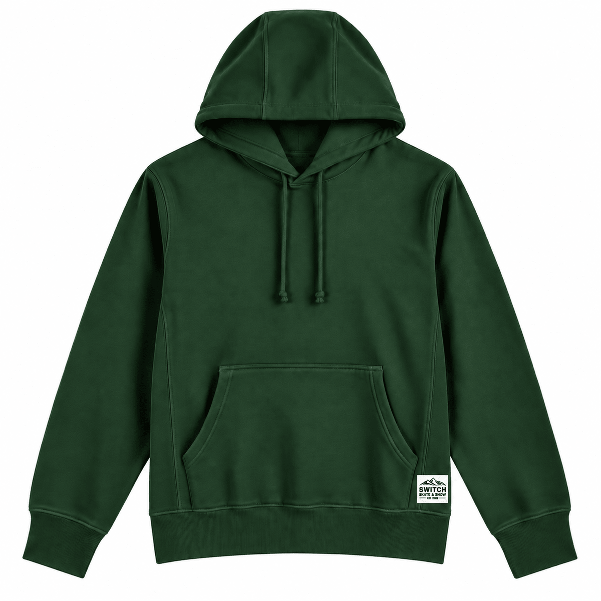 SWITCH Essentials Classic Hoodie - Forrest Green - Switch Skate & Snow