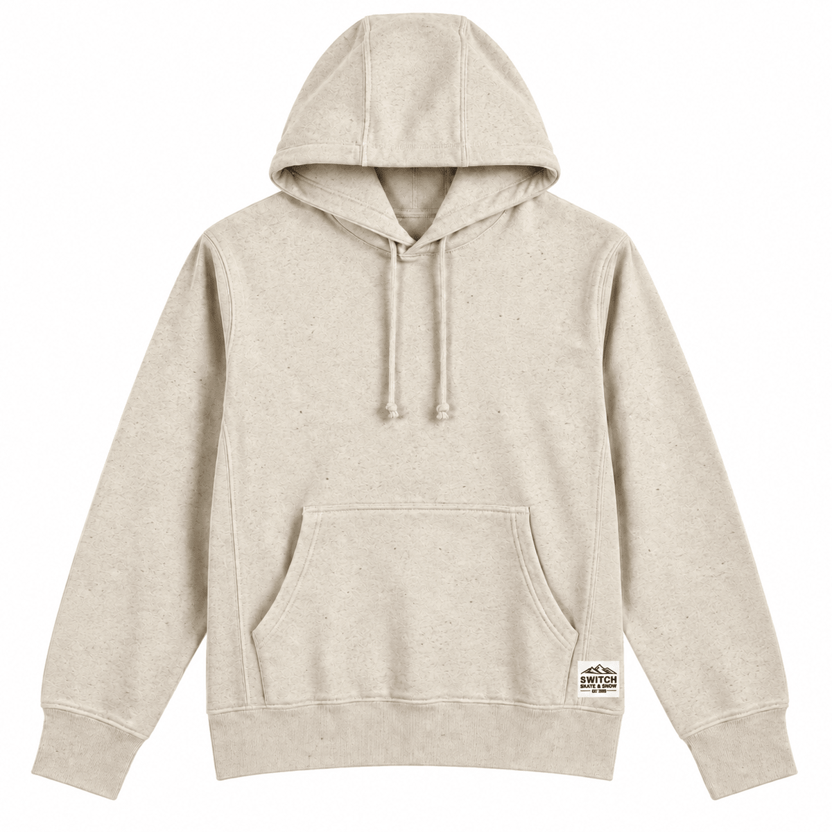 SWITCH Essentials Classic Hoodie -Natural Speckle - Switch Skate & Snow