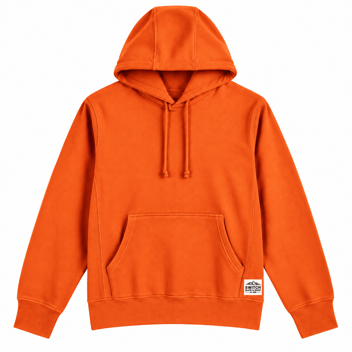 SWITCH Essentials Classic Hoodie -Safety Orange - Switch Skate & Snow