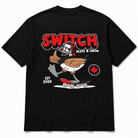 Switch For Life Goose Logo Heavyweight T-Shirt - Black - Switch Skate & Snow