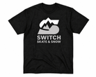 Switch Mountain S Heavyweight T-Shirt - Black - Switch Skate & Snow