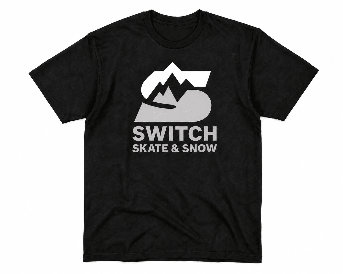 Switch Mountain S Heavyweight T-Shirt - Black - Switch Skate & Snow