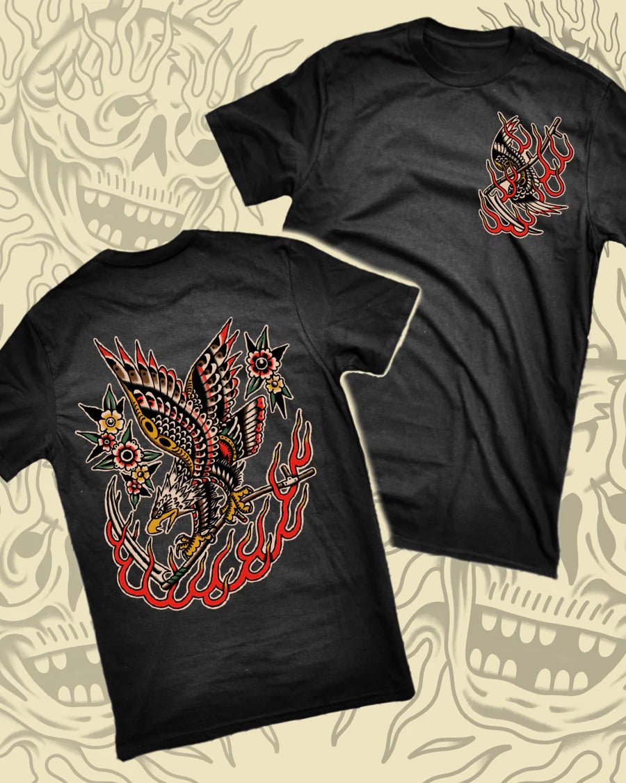 Take To The Grave - Flying Death T-Shirt - Switch Skate & Snow