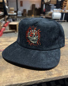 Take To The Grave - Grave Corduroy Snapback Hat - Switch Skate & Snow