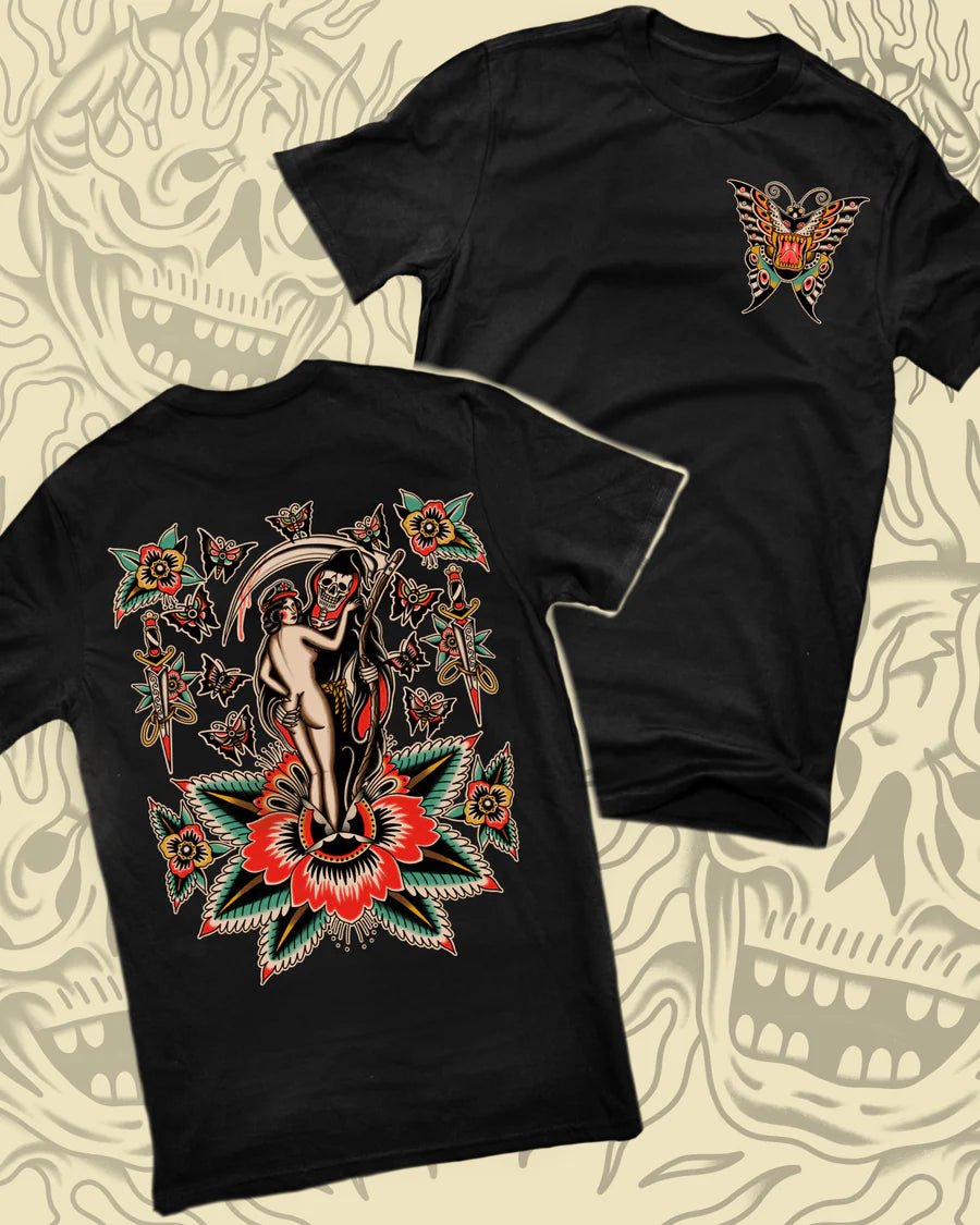 Take To The Grave - Love Death T-Shirt - Black - Switch Skate & Snow