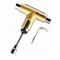 Silver Skate Tool - Metallic Gold