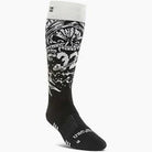 Thirty - Two 2026 32 Merino Snowboard Socks - Black/White - Switch Skate & Snow
