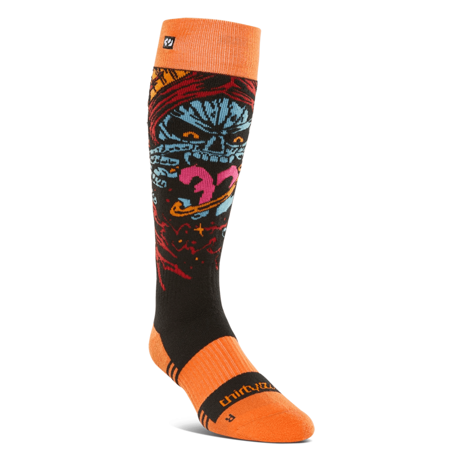 Thirty - Two 2026 32 Merino Snowboard Socks - Orange - Switch Skate & Snow