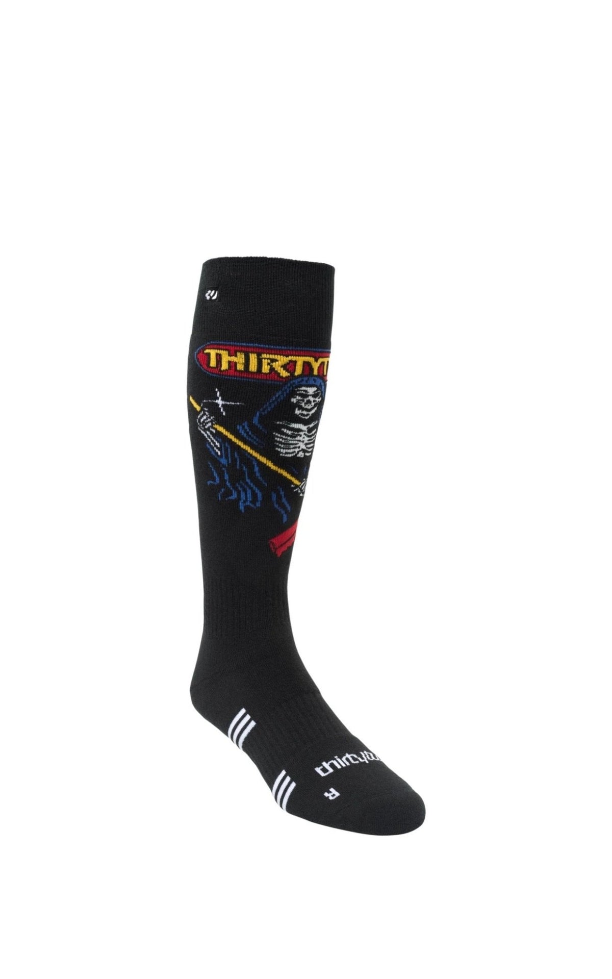 ThirtyTwo 2027 Double Sock - Black - Switch Skate & Snow