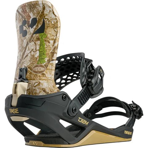 ThirtyTwo T32M Stevens FASE Binding 2027 - Stevens Brown/Black - Switch Skate & Snow