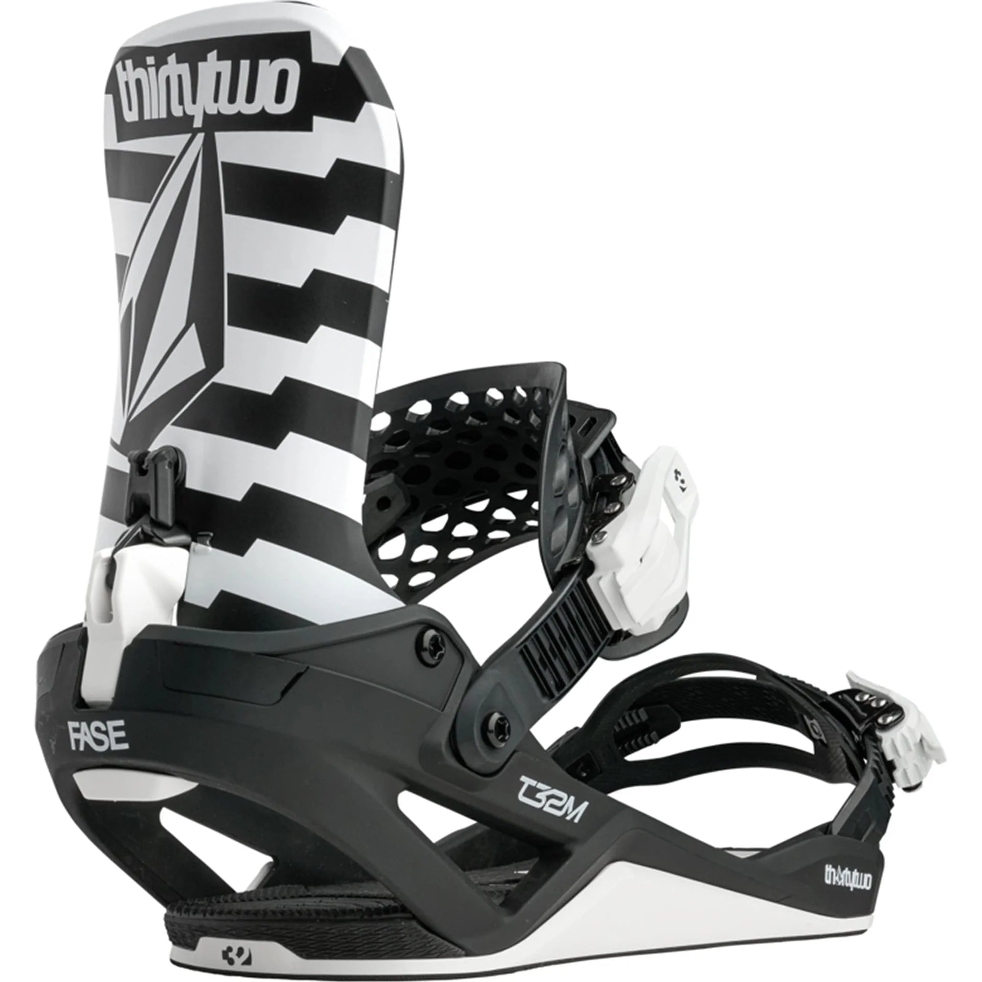 ThirtyTwo T32M Volcom FASE Binding 2027 - Volcom Black/White - Switch Skate & Snow