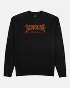 Thrasher Cracked By Exteenager Crewneck - Black - Switch Skate & Snow