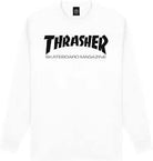 Thrasher Skate Mag Logo Longsleeve T-Shirt - White - Switch Skate & Snow