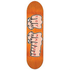 Toy Machine Fists Deck - 8.25 (Assorted Stains) - Switch Skate & Snow
