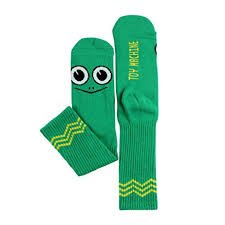 Toy Machine Turtle Boy Socks - Green - Switch Skate & Snow