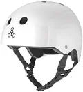 Triple 8 Sweatsaver Certified Helmet - White Glossy - Switch Skate & Snow