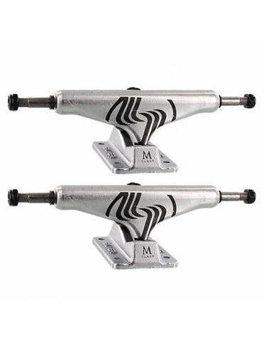 Silver M-Class Hollow Raw Trucks - 8.25