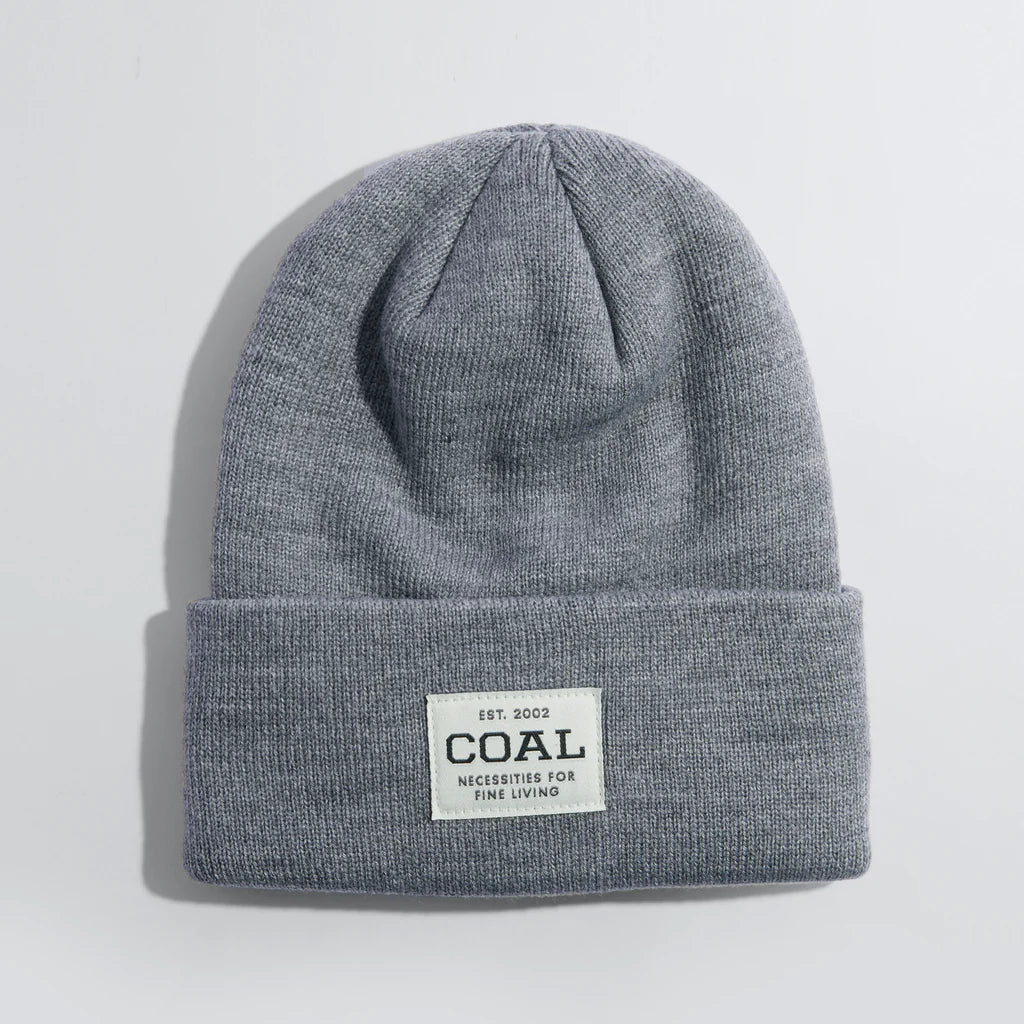 Coal Uniform Beanie Heather Grey – front view
