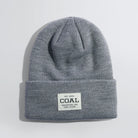 Coal Uniform Beanie Heather Grey – front view
