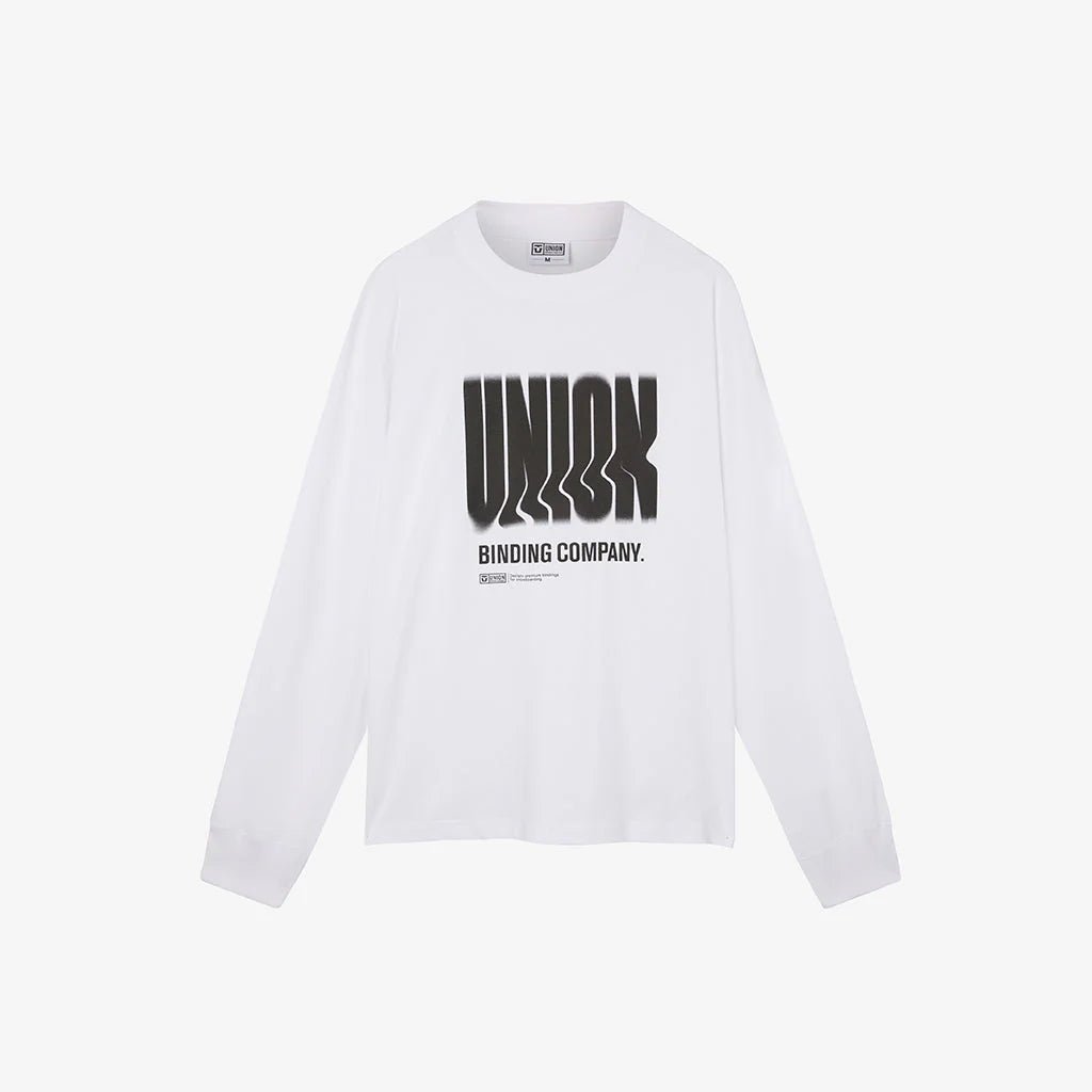 Union 2025 Logo Longsleeve T-Shirt - White - Switch Skate & Snow