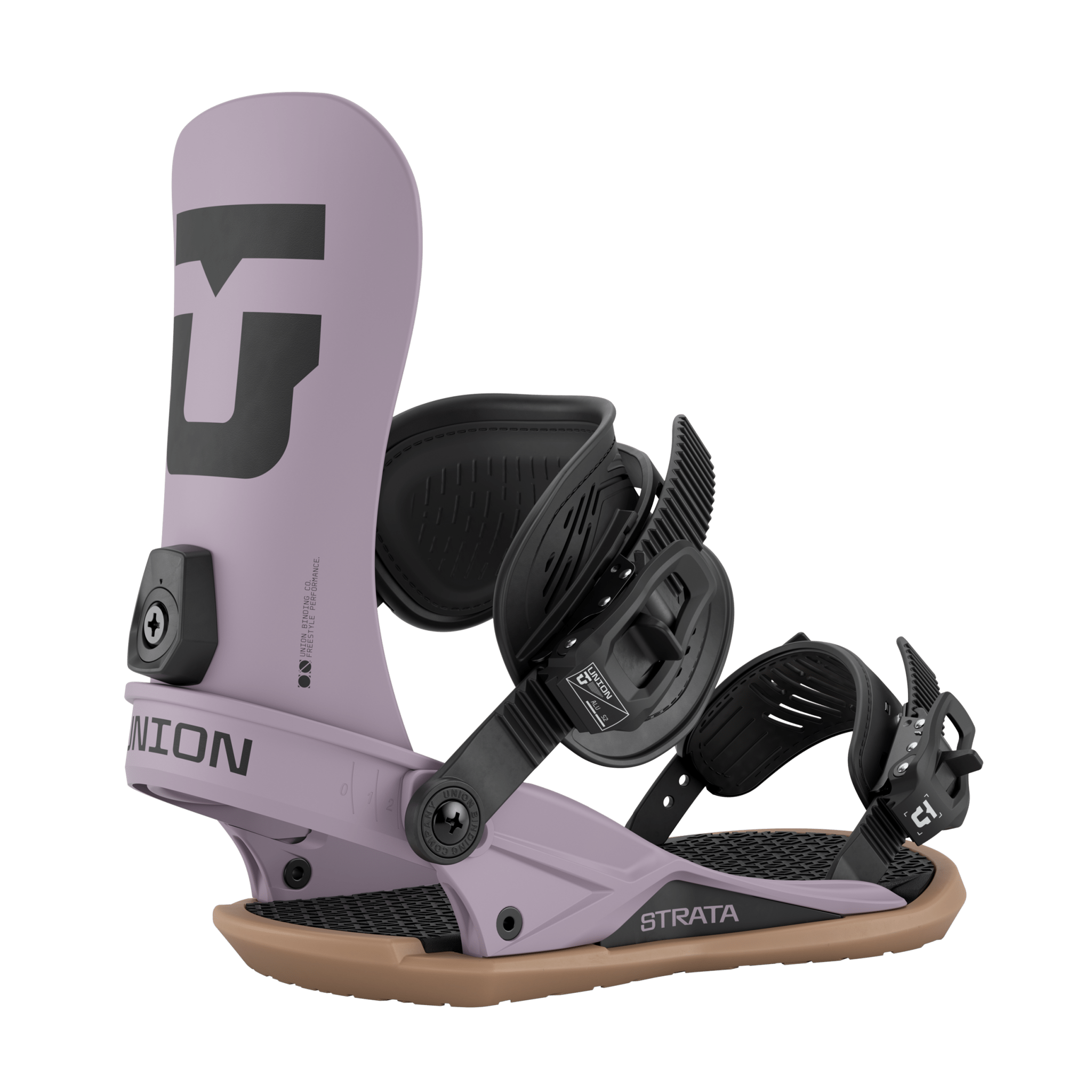 Union Strata Binding 2026 - Grey Violet - Switch Skate & Snow