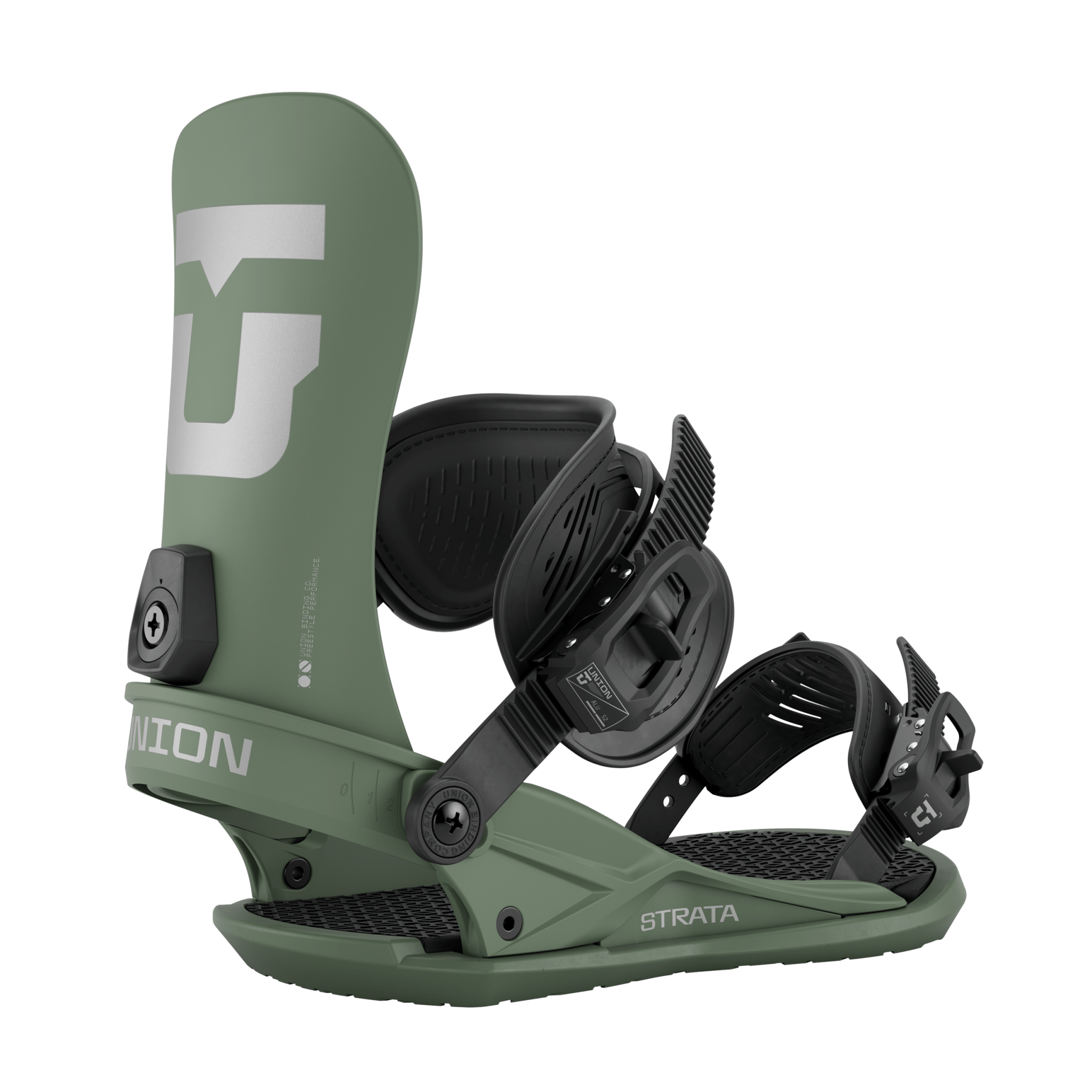 Union Strata Binding 2026 - Olive Green - Switch Skate & Snow