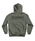Union Team Pullover Hoodie 2027 - Olive - Switch Skate & Snow