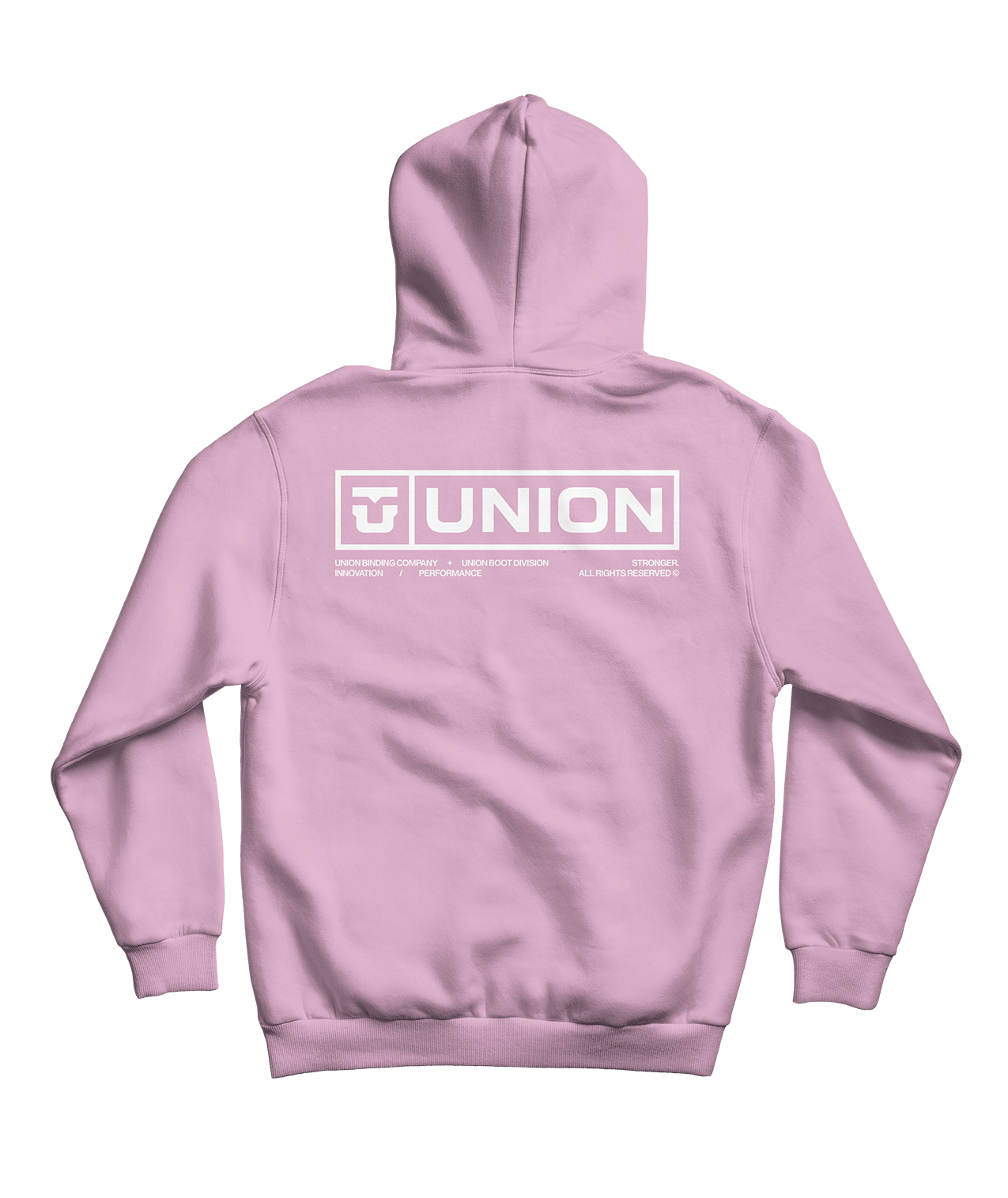 Union Team Pullover Hoodie 2027 - Pink - Switch Skate & Snow