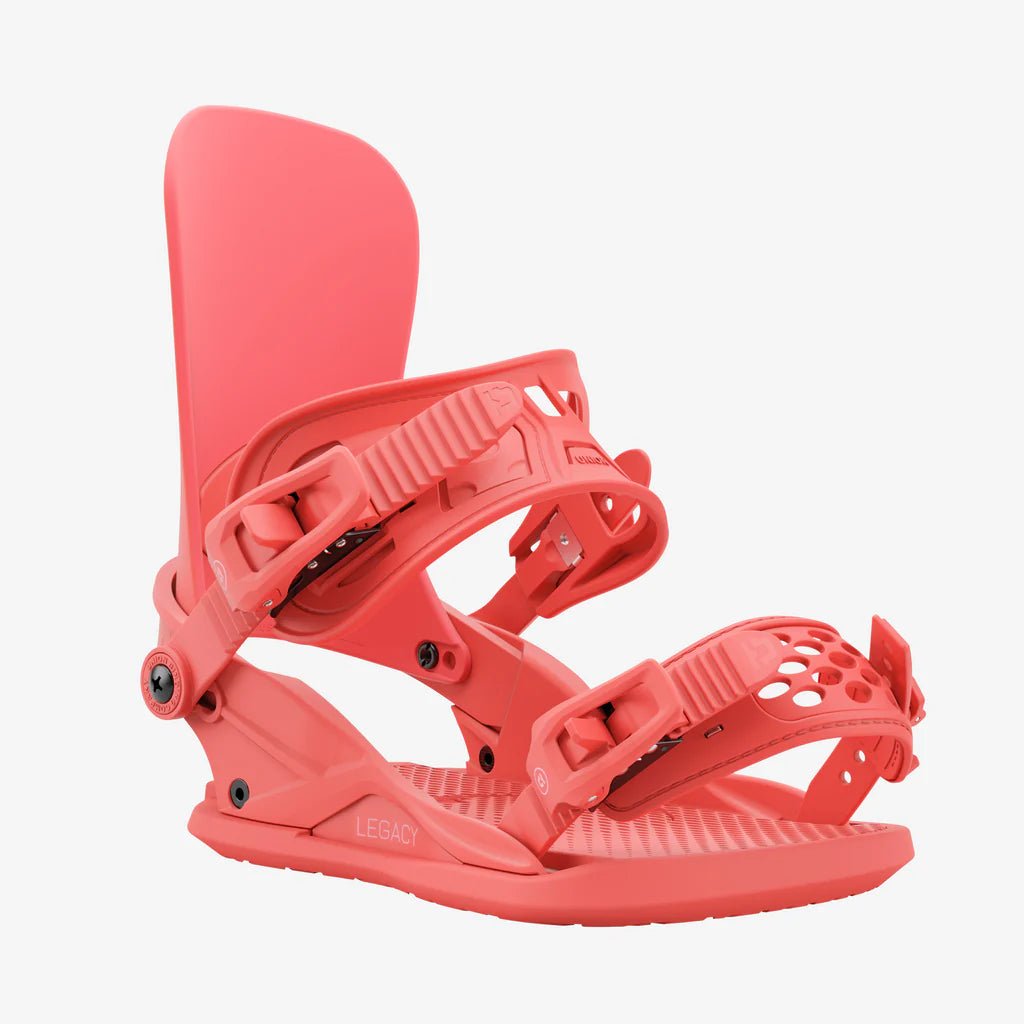 Union Womens Legacy Binding 2025 - Coral - Switch Skate & Snow