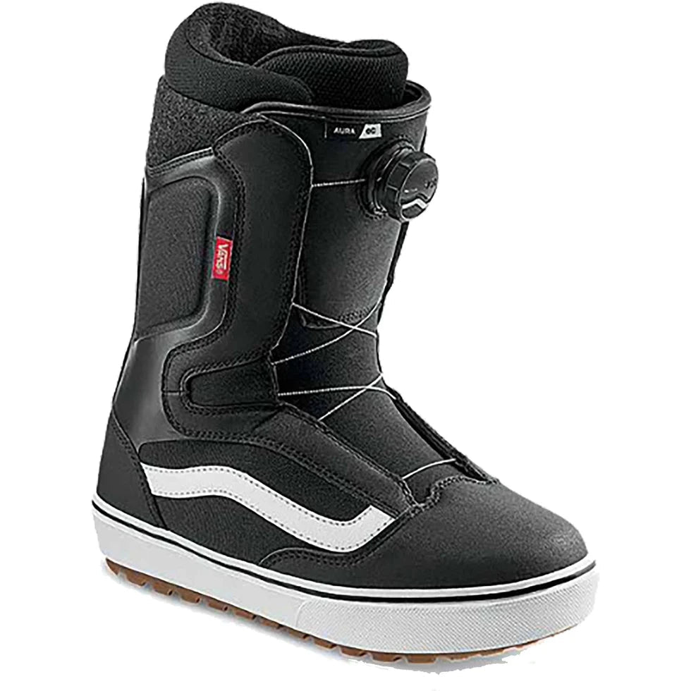Vans Aura OG Snowboards Boots 2027 - Black/White - Switch Skate & Snow