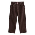 Vans Check - 5 Loose Denim Pants - Dark Brown - Switch Skate & Snow