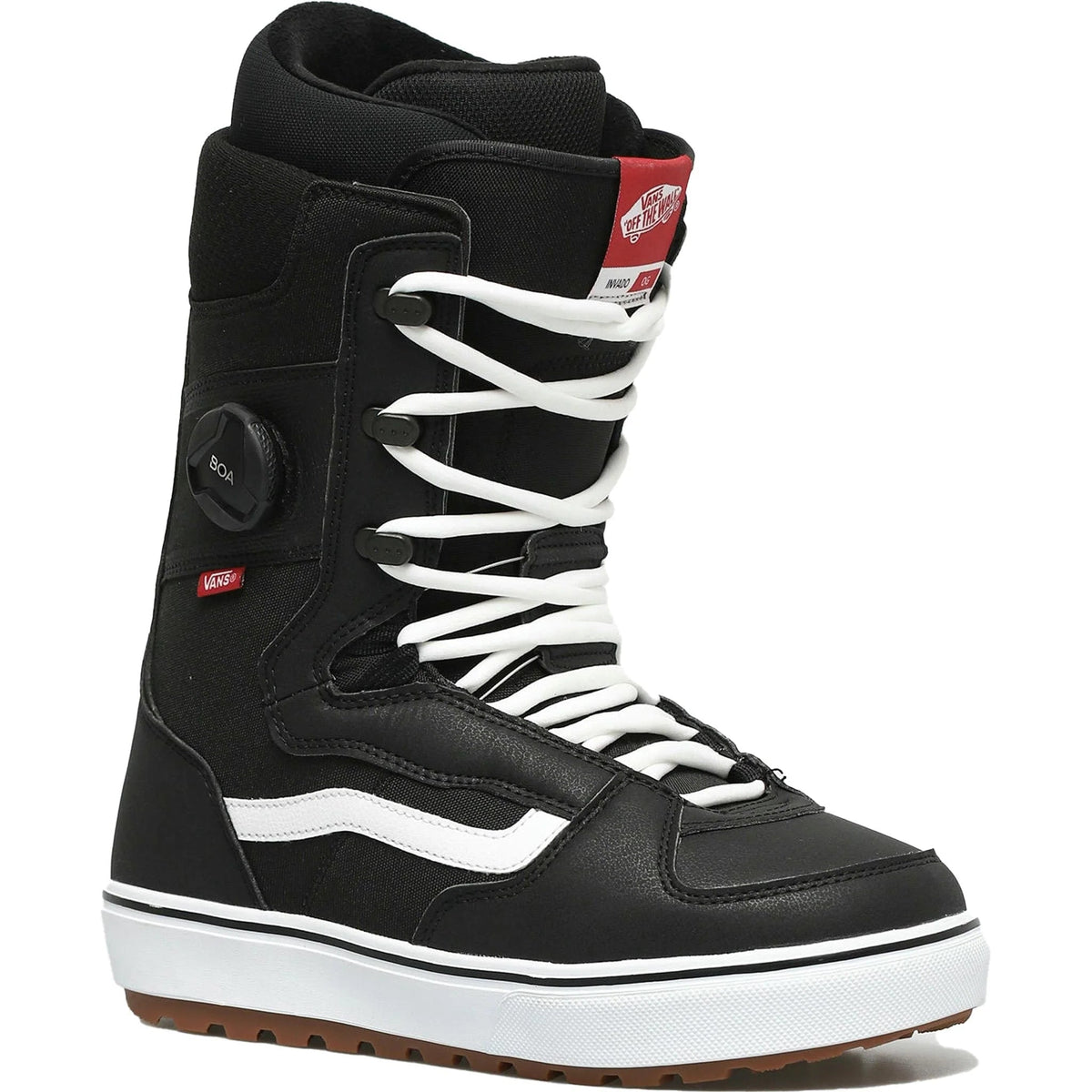 Vans Invado OG Snowboards Boots 2027 - Black/White - Switch Skate & Snow