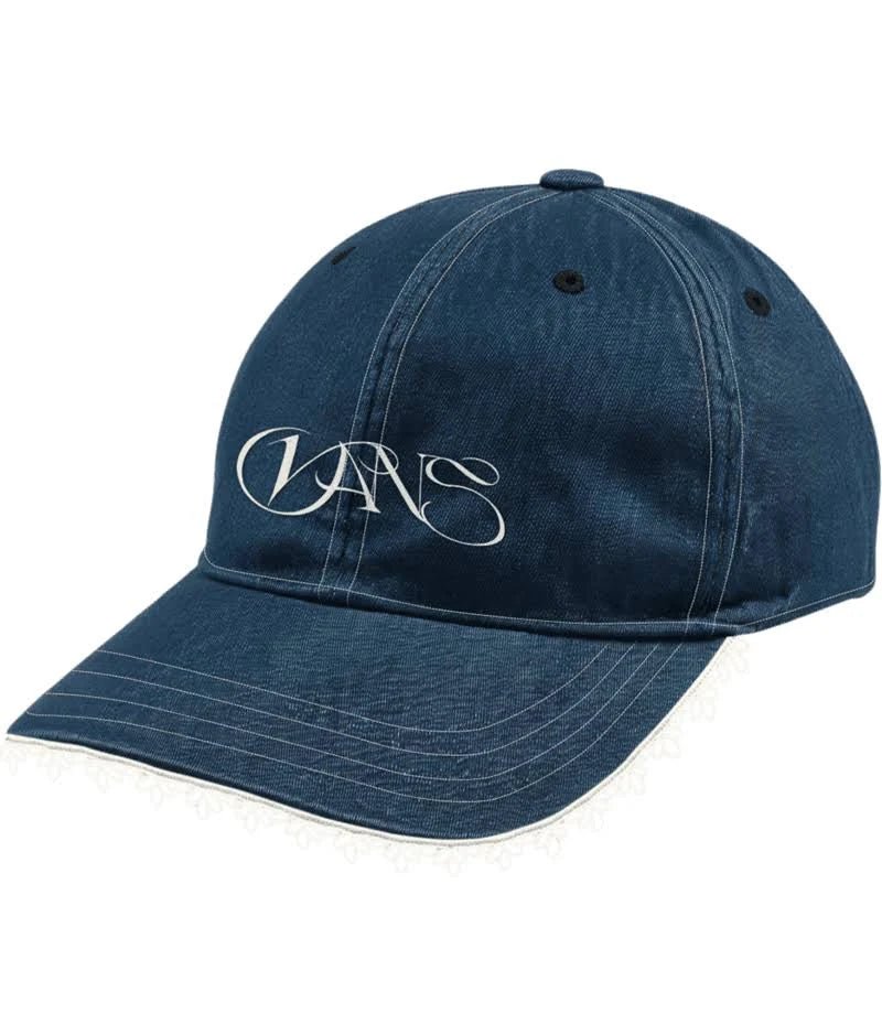 Vans Lacy Curved Bill Jockey Hat - Stonewash Blue - Switch Skate & Snow