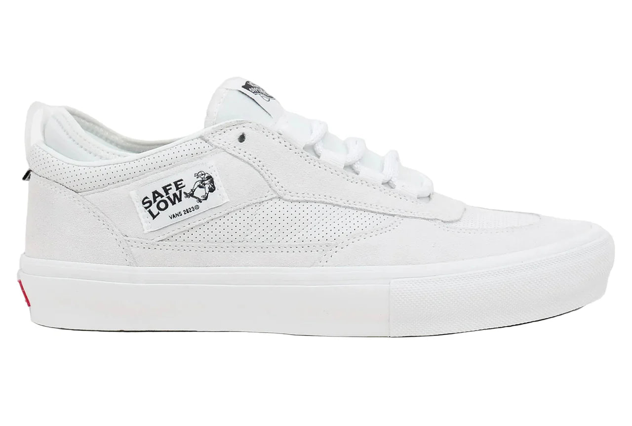 Vans Skate Safe Low Shoes - White/White - Switch Skate & Snow