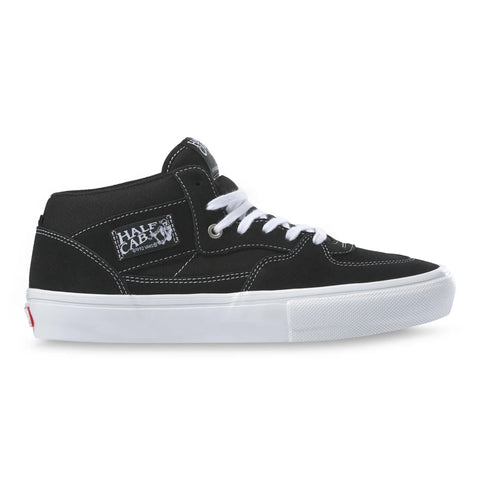 Vans Skate Half Cab Shoe - Black White