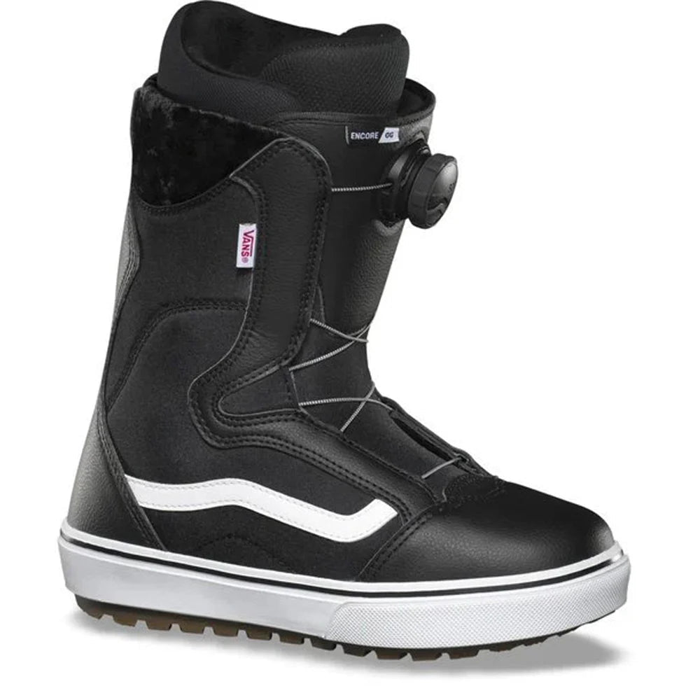 Vans Womens Encore OG Snowboard Boots 2027 - Black/White - Switch Skate & Snow