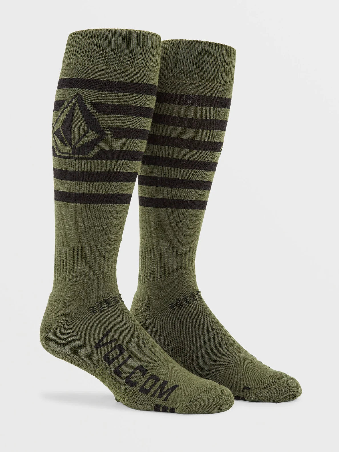 Volcom 2024 Kootney Socks - Military - Switch Skate & Snow