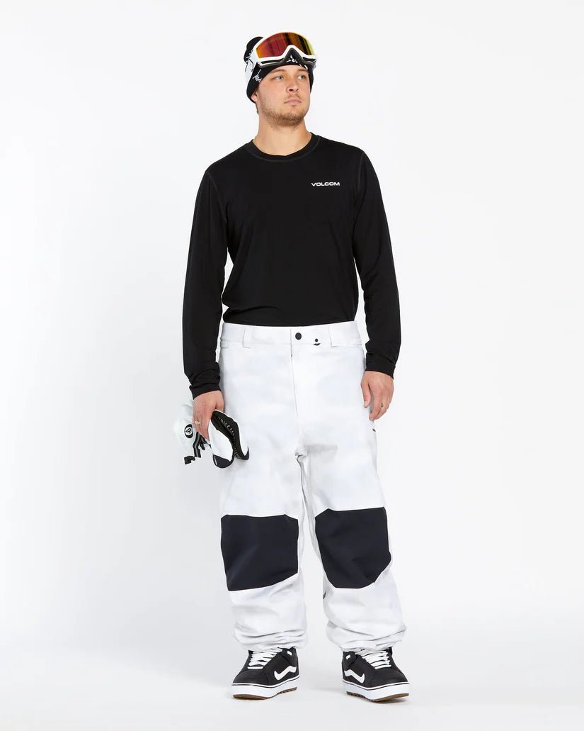 Volcom 2025 Snow Billow Pant - White Camo - Switch Skate & Snow