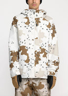 Volcom 2026 2836 Ins Jacket - White Camo - Switch Skate & Snow