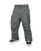 Volcom 2026 NWRK Baggy Snowboard Pants - Dark Grey - Switch Skate & Snow