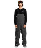 Volcom 2026 Roan Bib Overall - Dark Grey - Switch Skate & Snow