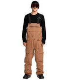 Volcom 2026 Roan Bib Overall - Terra Brown - Switch Skate & Snow