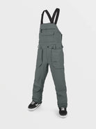 Volcom Roan Bib Overall - Charcoal - Switch Skate & Snow