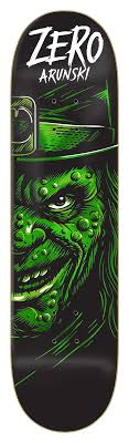 Zero Arunski Fright Night Deck - 8.5 - Switch Skate & Snow