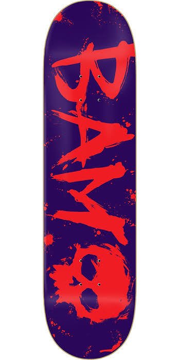 Zero Bam Purple Blood Deck - 8.25 - Switch Skate & Snow