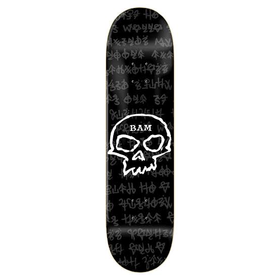 Zero Bam Strigoi Skull Deck - 8.25 - Switch Skate & Snow